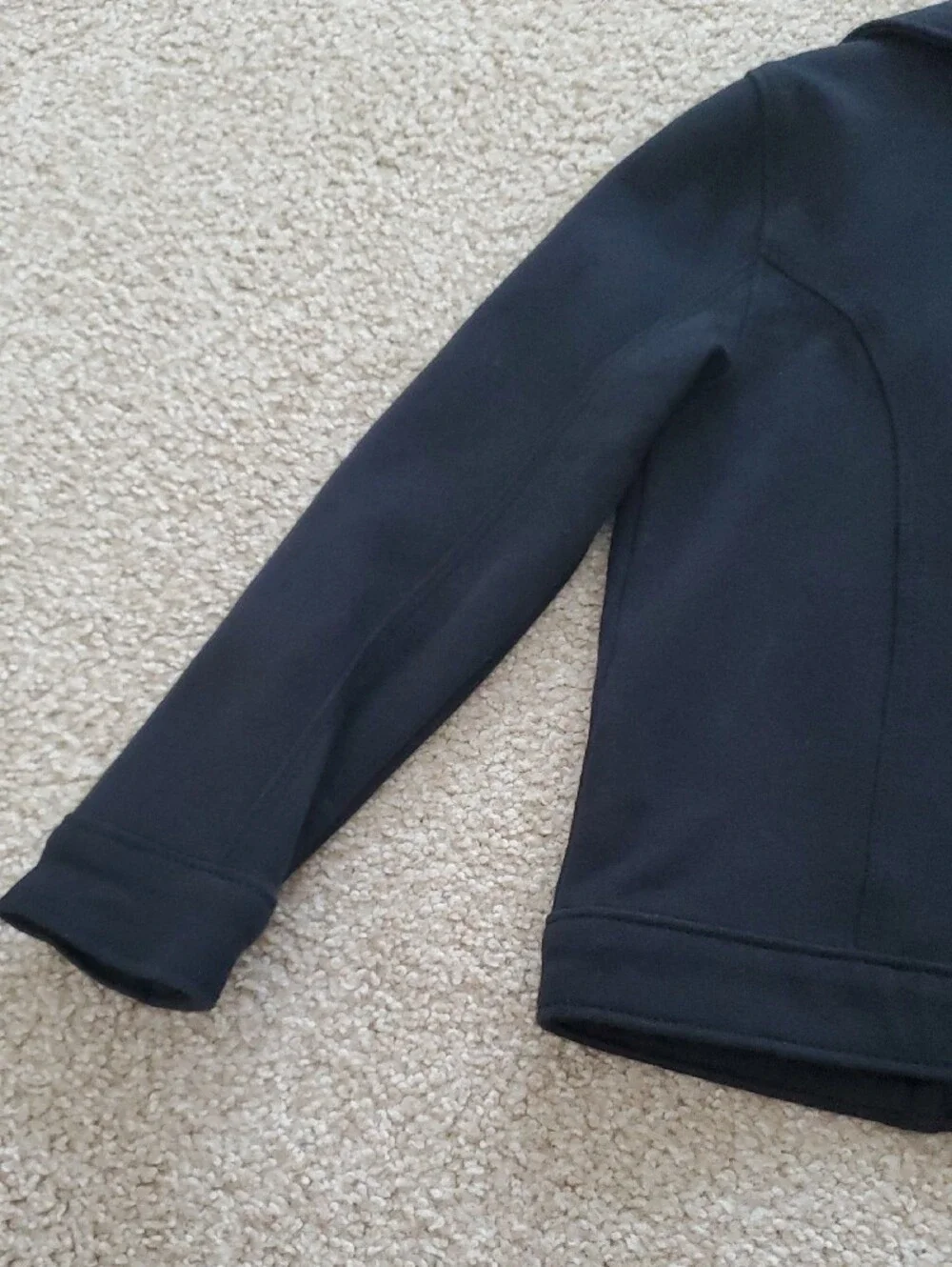 Old Navy Black Zip Moto Jacket, Size 5T